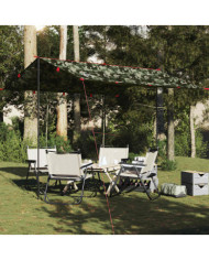 Bâche de camping camouflage 306x306 cm imperméable | Mobilier & Déco