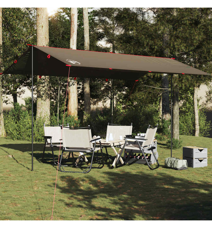 Bâche de camping marron 506x306 cm imperméable | Mobilier & Déco