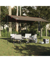 Bâche de camping marron 506x306 cm imperméable | Mobilier & Déco