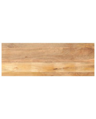 Dessus de table 160x50x2,5cm rectangulaire bois massif manguier | Mobilier & Déco