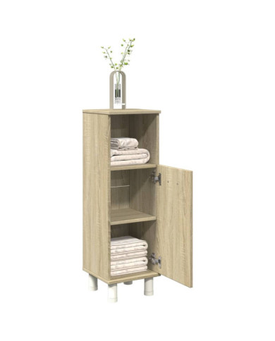 Armoire de salle de bain chêne sonoma 30,5x30x95 cm | Mobilier & Déco