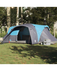 Tente familiale à dôme 6 personnes bleu imperméable | Mobilier & Déco