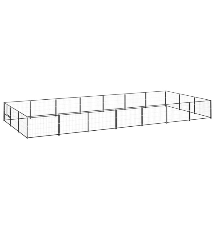 Chenil Noir 21 m² Acier | Mobilier & Déco