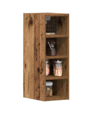 Armoire suspendue "Riga" vieux bois 20x29,5x60 cm | Mobilier & Déco