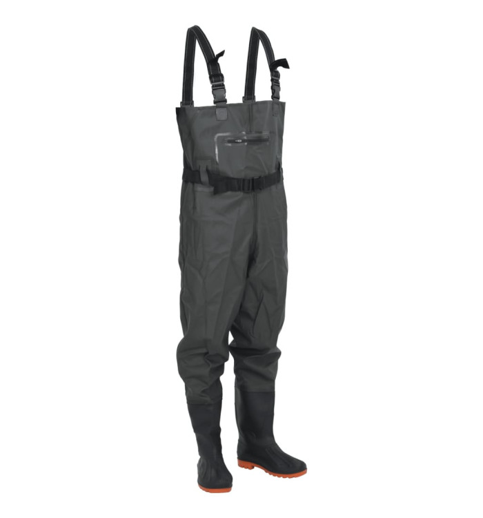 Cuissardes avec bottes et ceinture vert foncé taille 40 | Mobilier & Déco