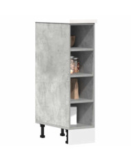 Armoire de plancher "Riga" gris béton 20x44,5x81,5cm | Mobilier & Déco