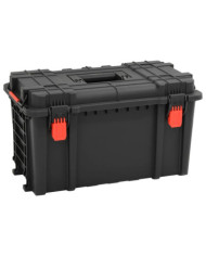 Valise de vol portable noir 57x35x32,5 cm PP | Mobilier & Déco