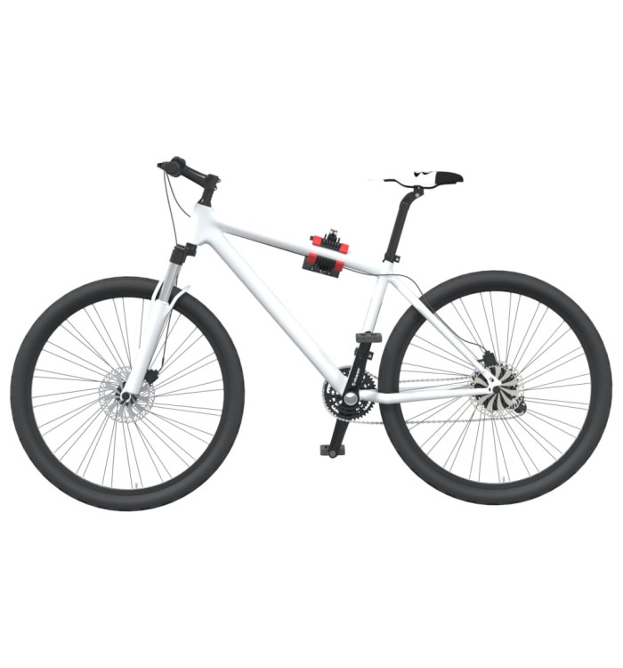Support mural pour réparation de vélo pliable rouge et noir | Mobilier & Déco