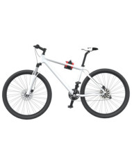 Support mural pour réparation de vélo pliable rouge et noir | Mobilier & Déco