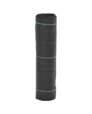 Membrane anti-mauvaises herbes noir 0,5x10 m PP | Mobilier & Déco