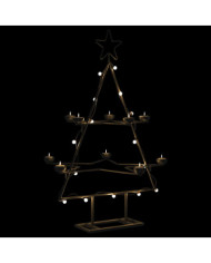 Arbre de Noël en métal pour décoration noir 75 cm | Mobilier & Déco