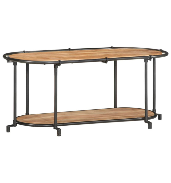 Meuble TV 100x42x40 cm bois d'acacia massif | Mobilier & Déco