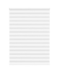 Store zèbre blanc 160x230 cm largeur du tissu 155,9cm polyester | Mobilier & Déco