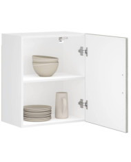 Armoire murale de cuisine Porto sonoma gris bois d'ingénierie | Mobilier & Déco