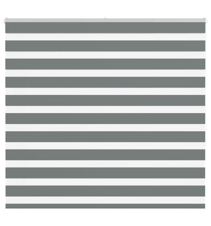 Store zèbre gris foncé largeur du tissu 155,9 cm polyester | Mobilier & Déco