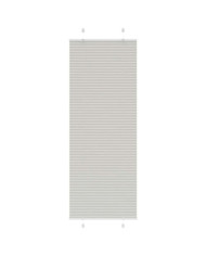 Store plissé gris clair 75x200 cm largeur du tissu 74,4 cm | Mobilier & Déco