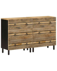 Buffets 2 pcs bois massif de manguier | Mobilier & Déco