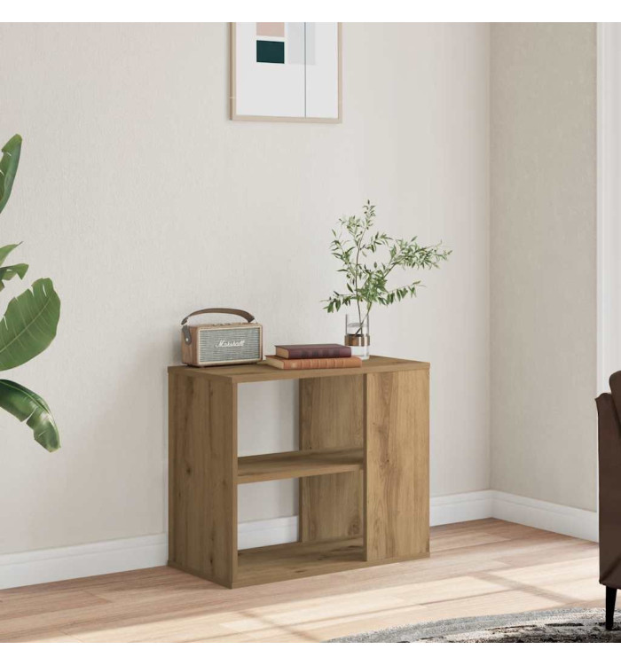 Armoire latérale chêne artisanal 60x30x50 cm bois d'ingénierie | Mobilier & Déco