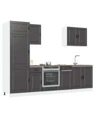 Ensemble d'armoires de cuisine 7 pcs Kalmar bois d'ingénierie | Mobilier & Déco