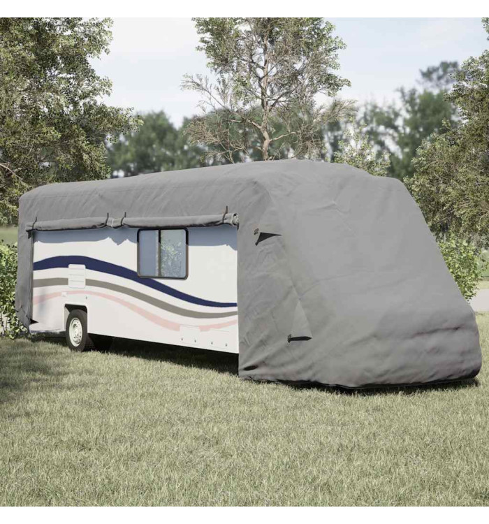 Housse de camping-car gris 870x235x275 cm tissu non tissé | Mobilier & Déco