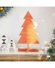 Arbre de Noël en bois pour décoration 80 cm bois de pin massif | Mobilier & Déco