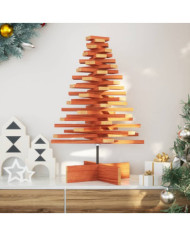 Arbre de Noël en bois pour décoration 80 cm bois de pin massif | Mobilier & Déco