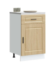 Armoire de cuisine Porto chêne sonoma bois d'ingénierie | Mobilier & Déco