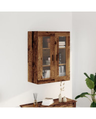Armoire murale vieux bois 69,5x34x90 cm | Mobilier & Déco