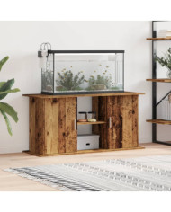 Support pour aquarium vieux bois 121x41x58 cm bois d'ingénierie | Mobilier & Déco