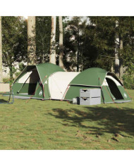 Tente de camping 5 personnes vert imperméable | Mobilier & Déco
