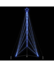 Sapin de Noël à LED 615 LED bleu 404,5 cm | Mobilier & Déco