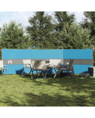 Brise-vent de camping bleu 490x123 cm imperméable | Mobilier & Déco
