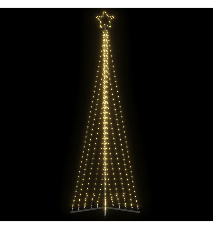Sapin de Noël à LED 495 LED blanc chaud 300,5 cm | Mobilier & Déco