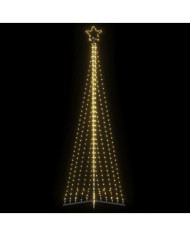 Sapin de Noël à LED 495 LED blanc chaud 300,5 cm | Mobilier & Déco