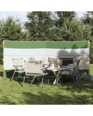 Brise-vent de camping vert 340x130 cm imperméable | Mobilier & Déco