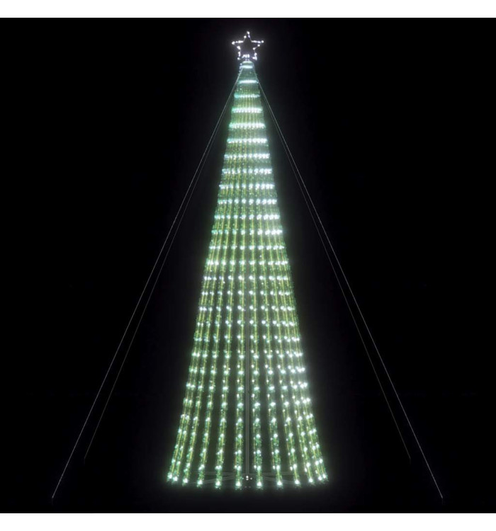 Sapin de Noël à LED 1028 LED blanc froid 403 cm | Mobilier & Déco