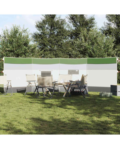 Brise-vent de camping vert 510x153 cm imperméable | Mobilier & Déco