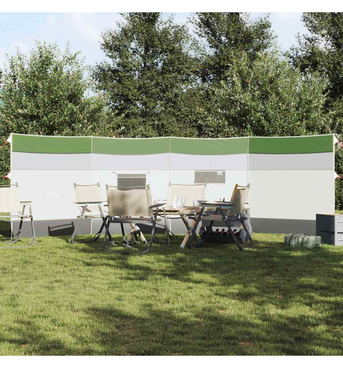 Brise-vent de camping vert 510x153 cm imperméable | Mobilier & Déco