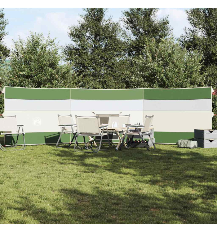Brise-vent de camping vert 508x130 cm imperméable | Mobilier & Déco