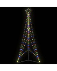 Sapin de Noël à LED 483 LED colorées 240 cm | Mobilier & Déco