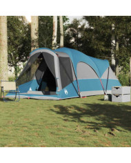 Tente familiale tunnel 8 personnes bleu imperméable | Mobilier & Déco