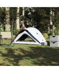 Tente de camping 1 personnes blanc tissu occultant imperméable | Mobilier & Déco