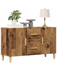 Buffet vieux bois 100x36x60 cm bois d'ingénierie | Mobilier & Déco