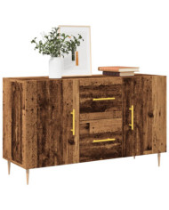 Buffet vieux bois 100x36x60 cm bois d'ingénierie | Mobilier & Déco