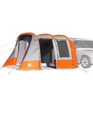 Tente de voiture gris et orange imperméable | Mobilier & Déco