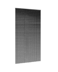 Rideau anti-insectes gris foncé 120x220 cm bambou | Mobilier & Déco