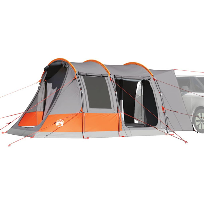 Tente de voiture 2 personnes gris et orange imperméable | Mobilier & Déco