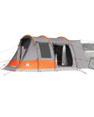 Tente de voiture 2 personnes gris et orange imperméable | Mobilier & Déco