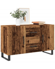Buffet vieux bois 100x36x60 cm bois d'ingénierie | Mobilier & Déco