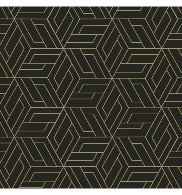 DUTCH WALLCOVERINGS Papier peint cobra noir | Mobilier & Déco